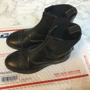 Riding sport by dover saddlery size 2 black riding boots equestrian